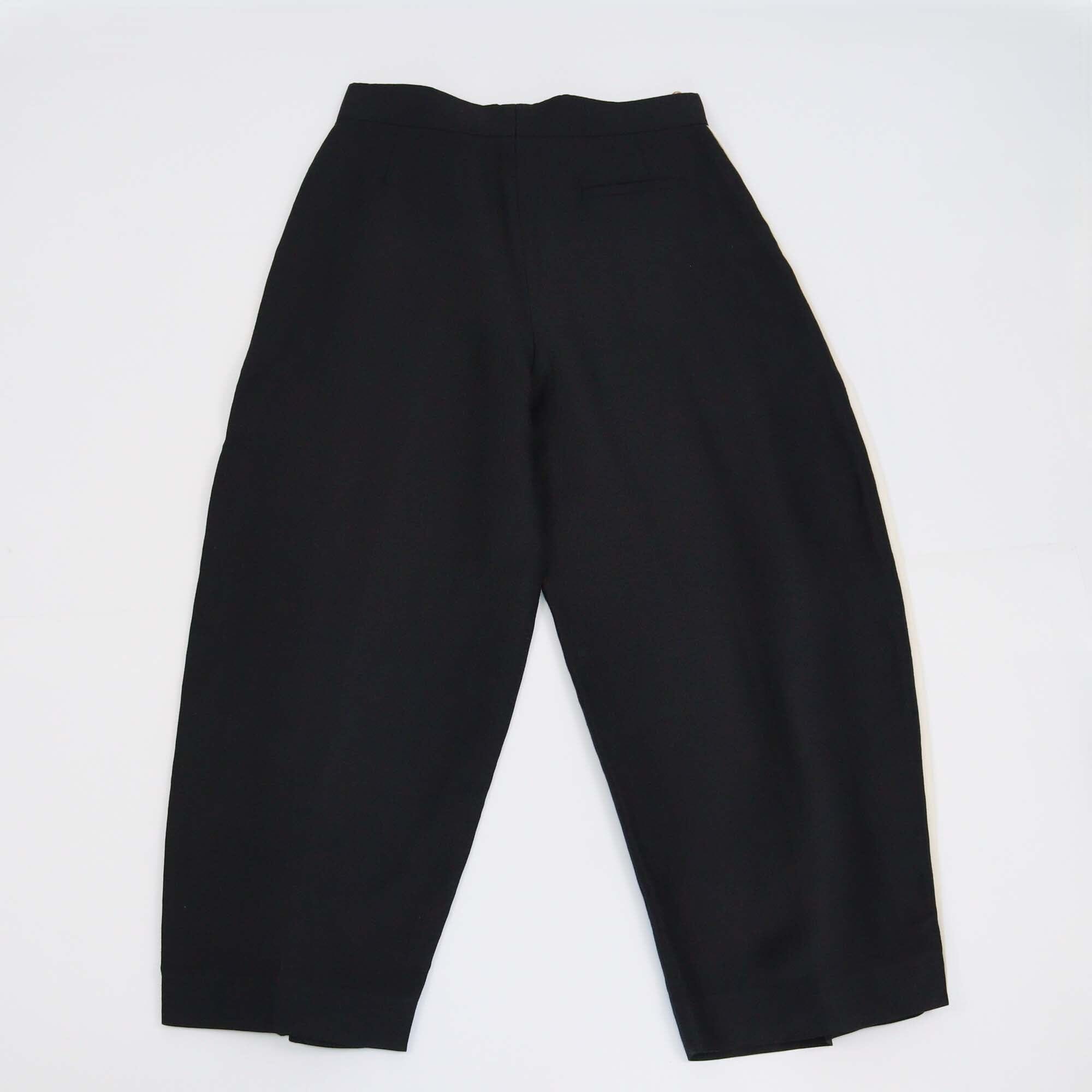 Chloe Black/White Baloon Shape Pants Womens Chloe 