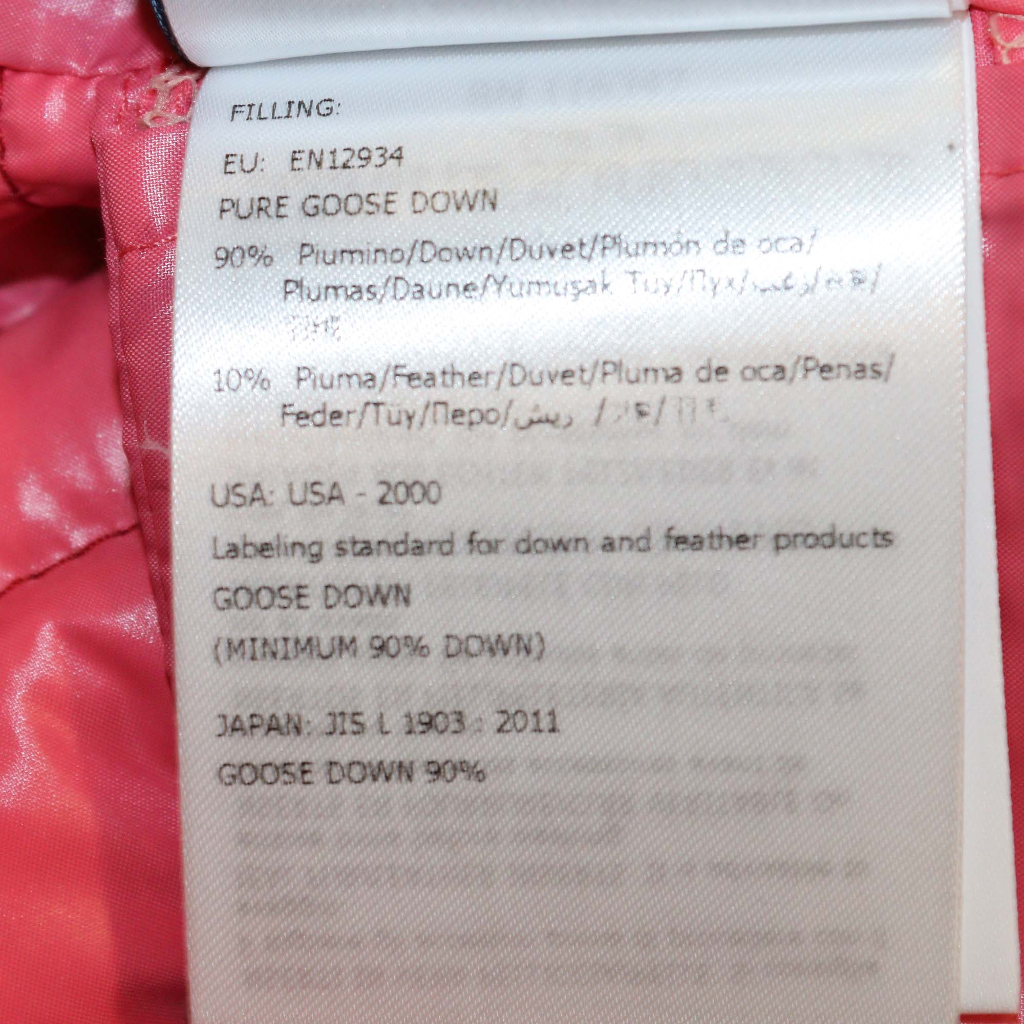 Moncler Red/Pink Nylon and Fur Puffer Hoodie Jacket