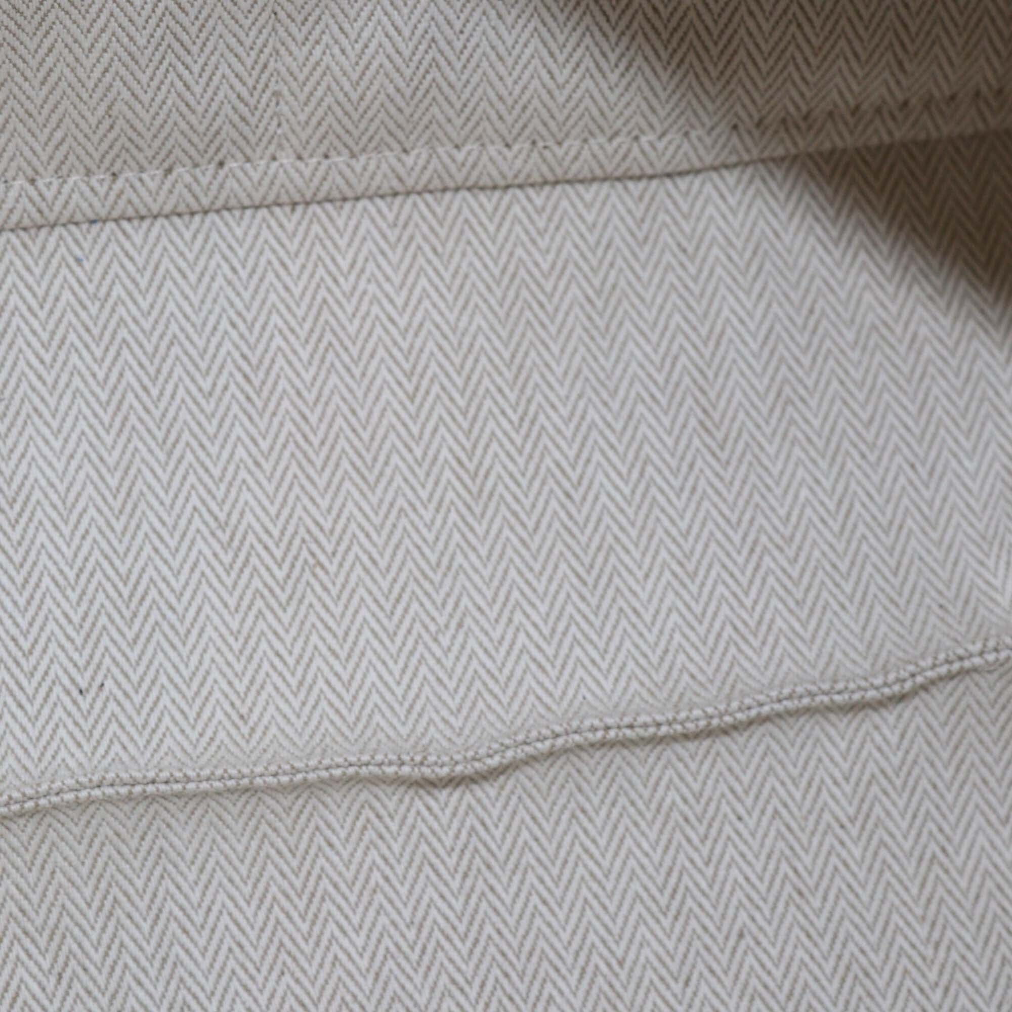 Hermes Biscuit Toile Cabriole Bride-a-Brac Large Case Womens Hermes 
