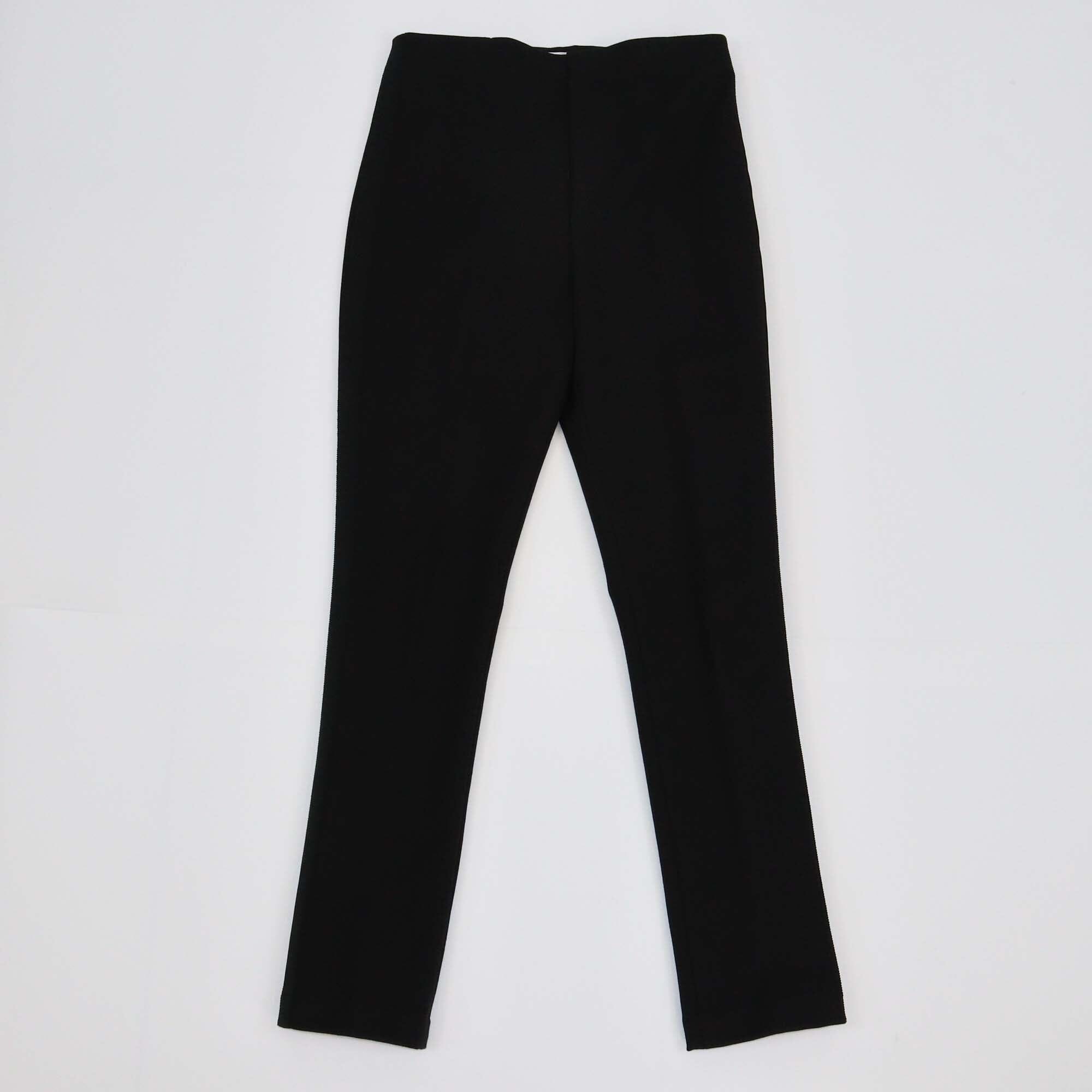 Christian Dior Black Fitted Leg Casual Pants Womens Christian Dior 