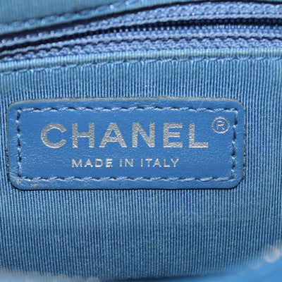 Chanel Blue Quilted Leather Small Gabrielle Shoulder Bag
