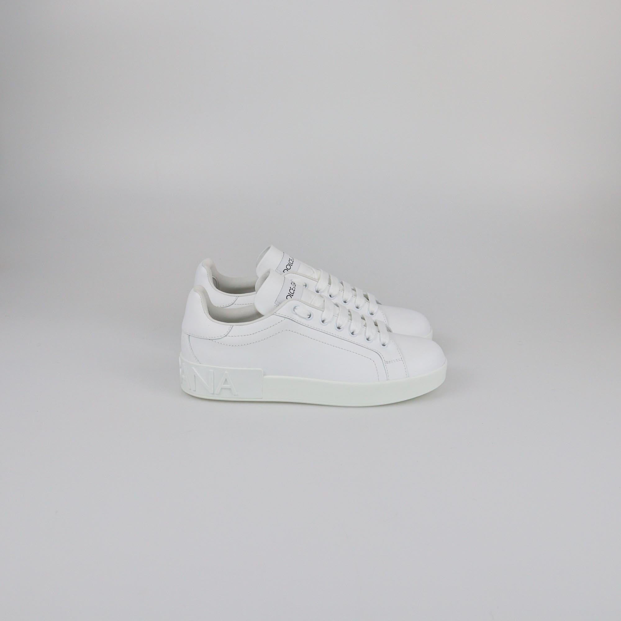 Dolce & Gabbana White Portofino Sneakers Womens Dolce & Gabbana 