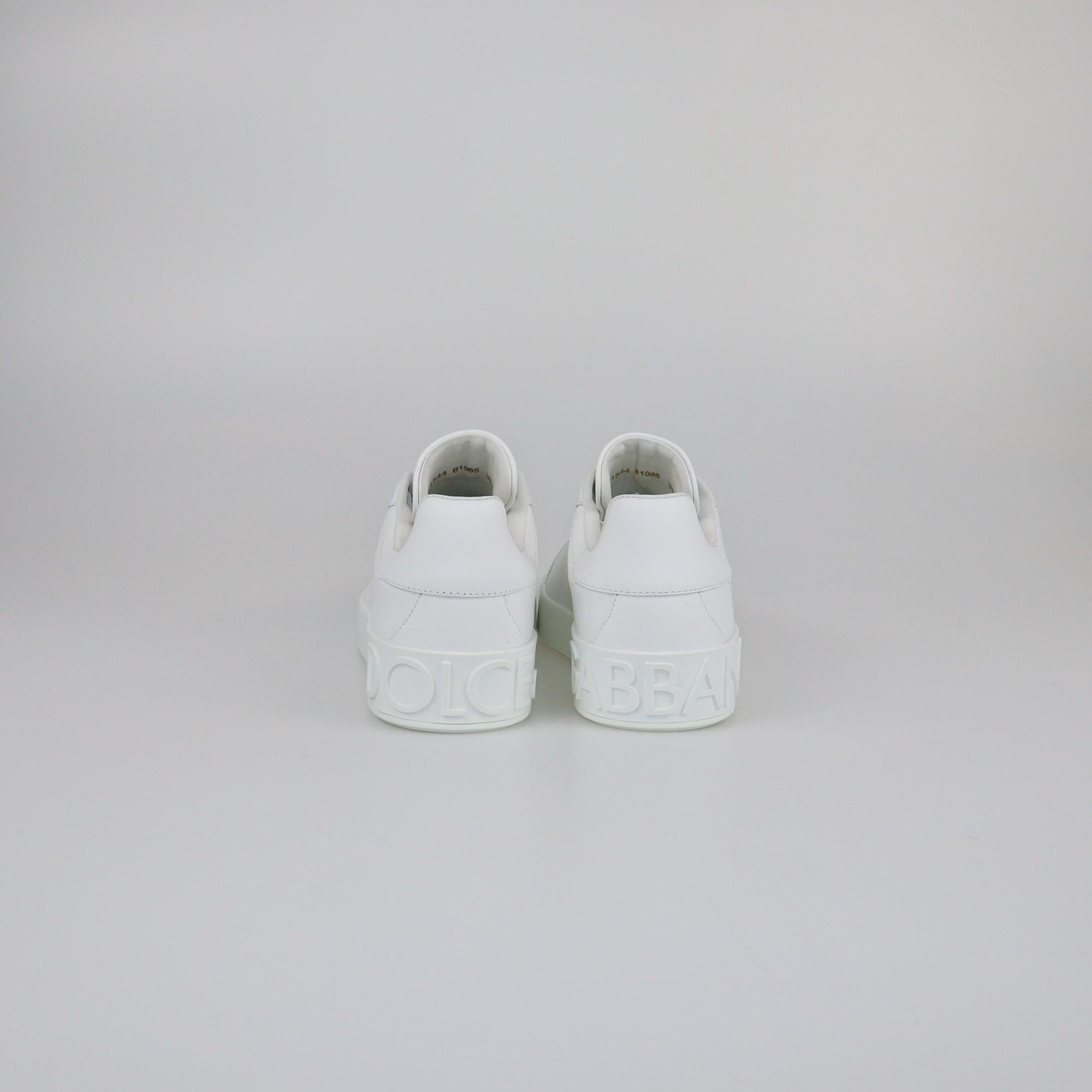 Dolce & Gabbana White Portofino Sneakers Womens Dolce & Gabbana 