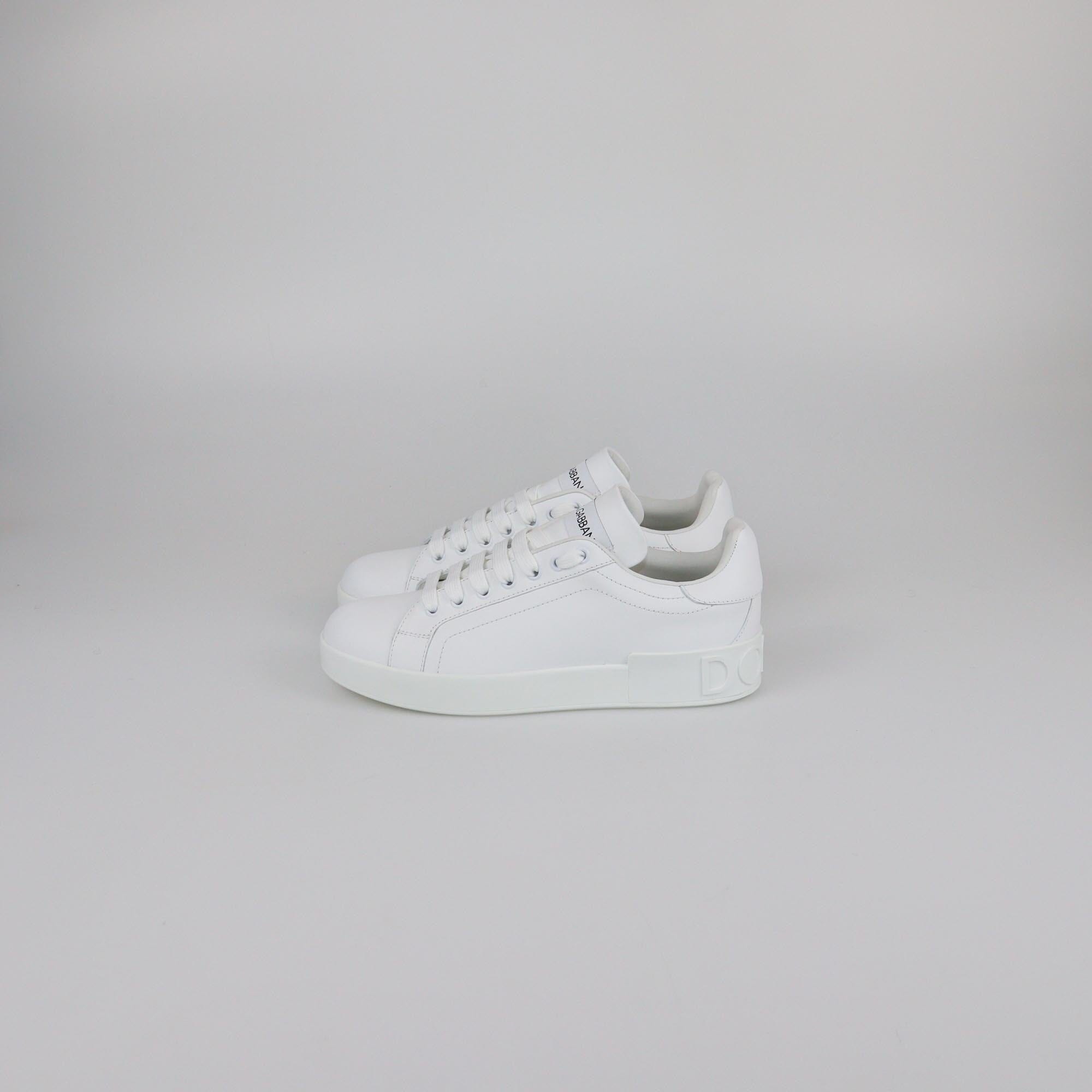 Dolce & Gabbana White Portofino Sneakers Womens Dolce & Gabbana 