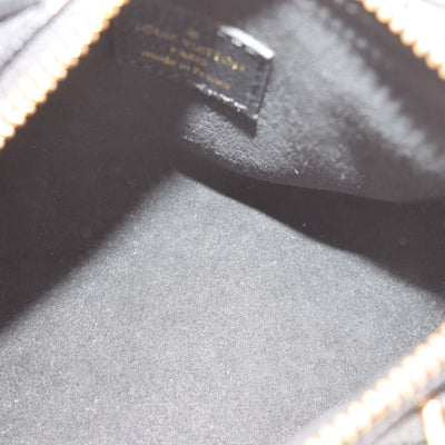Louis Vuitton Black Monogram Empreinte Leather Nano Speedy Bag