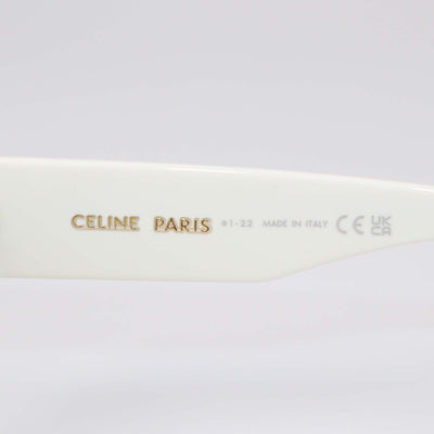 Celine White/Black Monochrome 01 Sunglasses