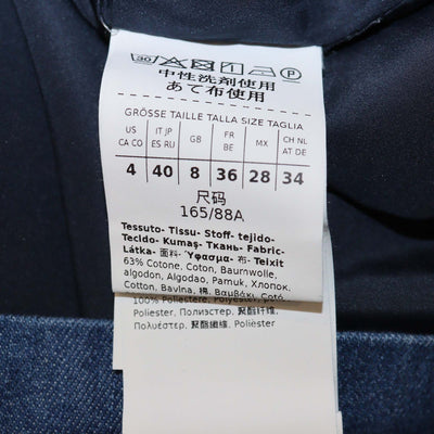 Marella Blue Denim Single Breasted Blazer