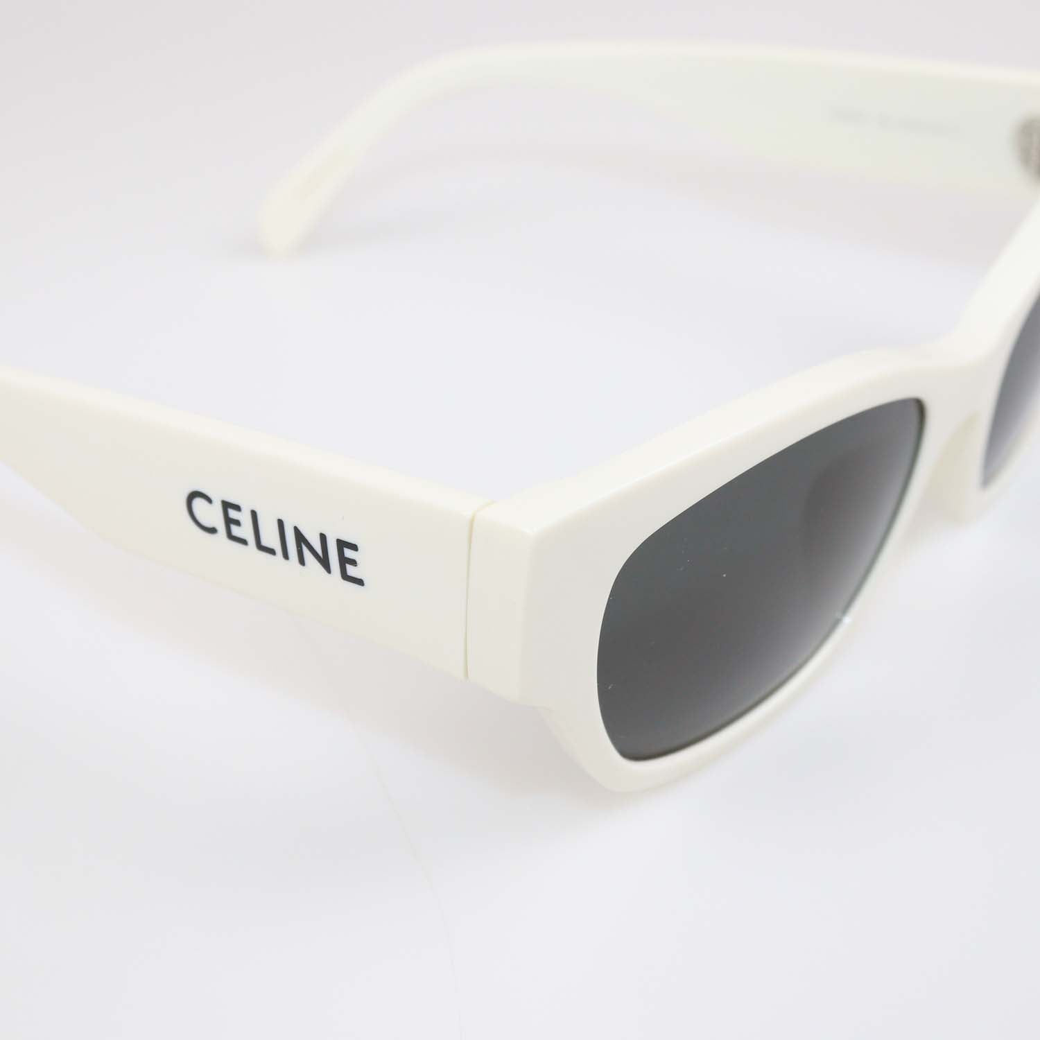 Celine White/Black Monochrome 01 Sunglasses