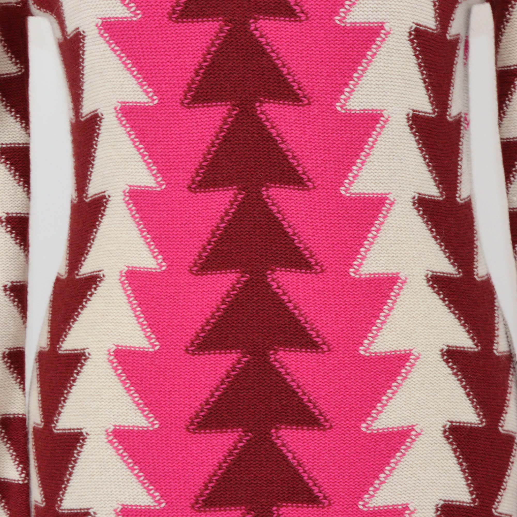 La DoubleJ Multicolor Jacquard Blend Fabric Trine Knit Maxi Dress