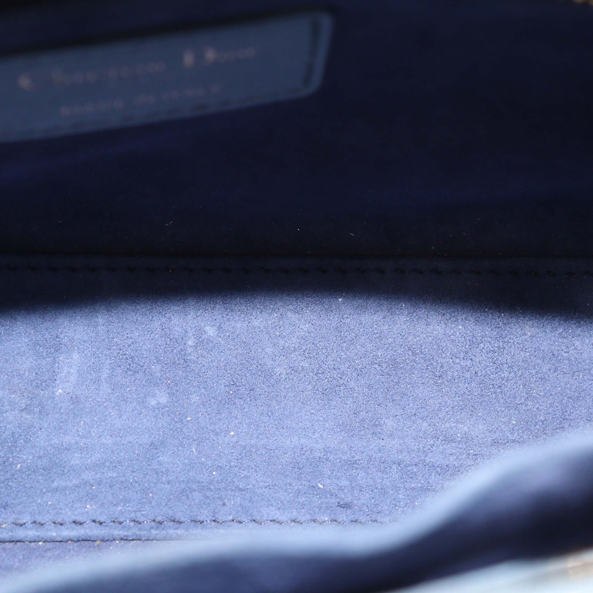 Christian Dior Blue Ombre Cannage Leather Small My ABC Lady Dior Tote Womens Christian Dior 
