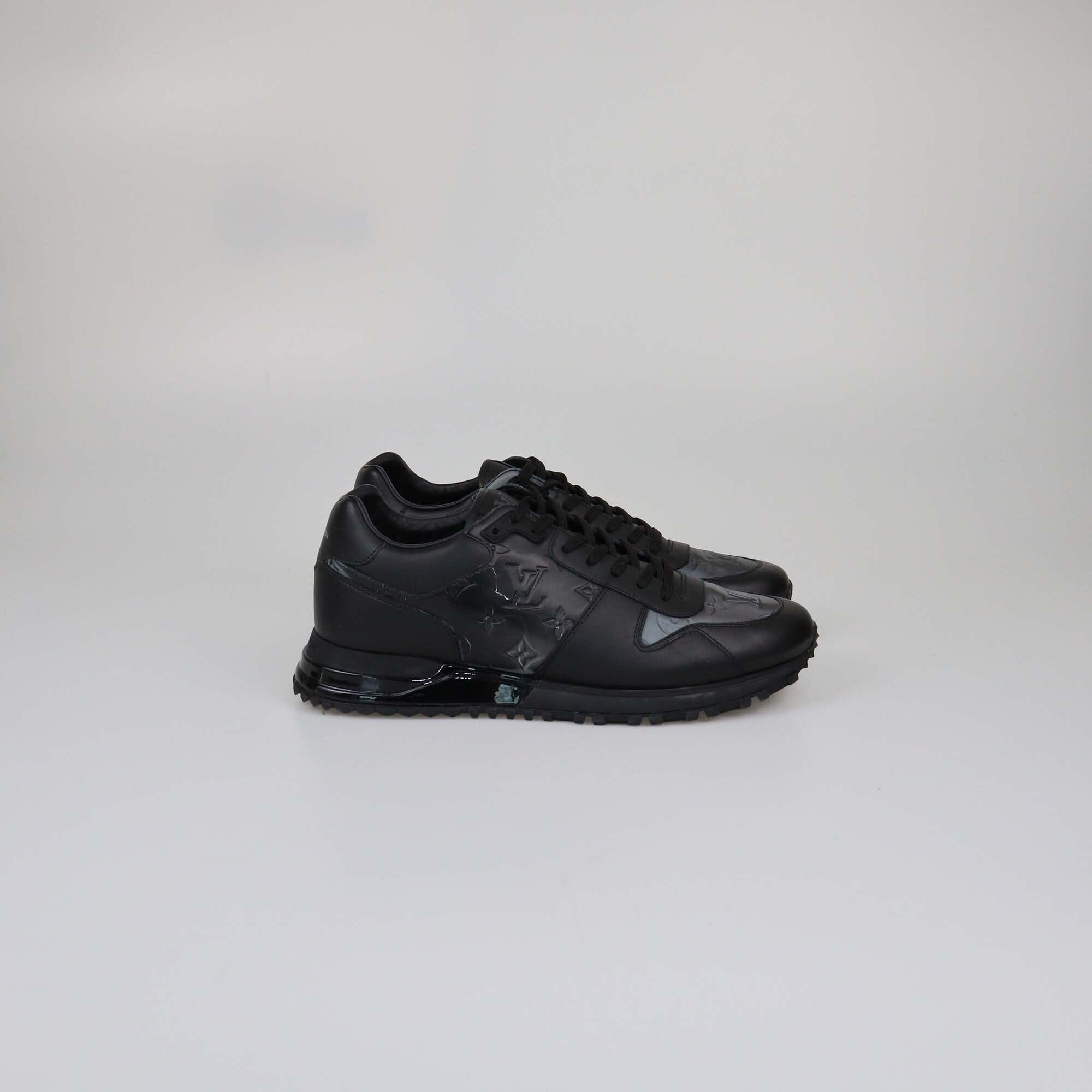 Louis Vuitton Black Monogram Runaway Sneakers Mens Louis Vuitton 