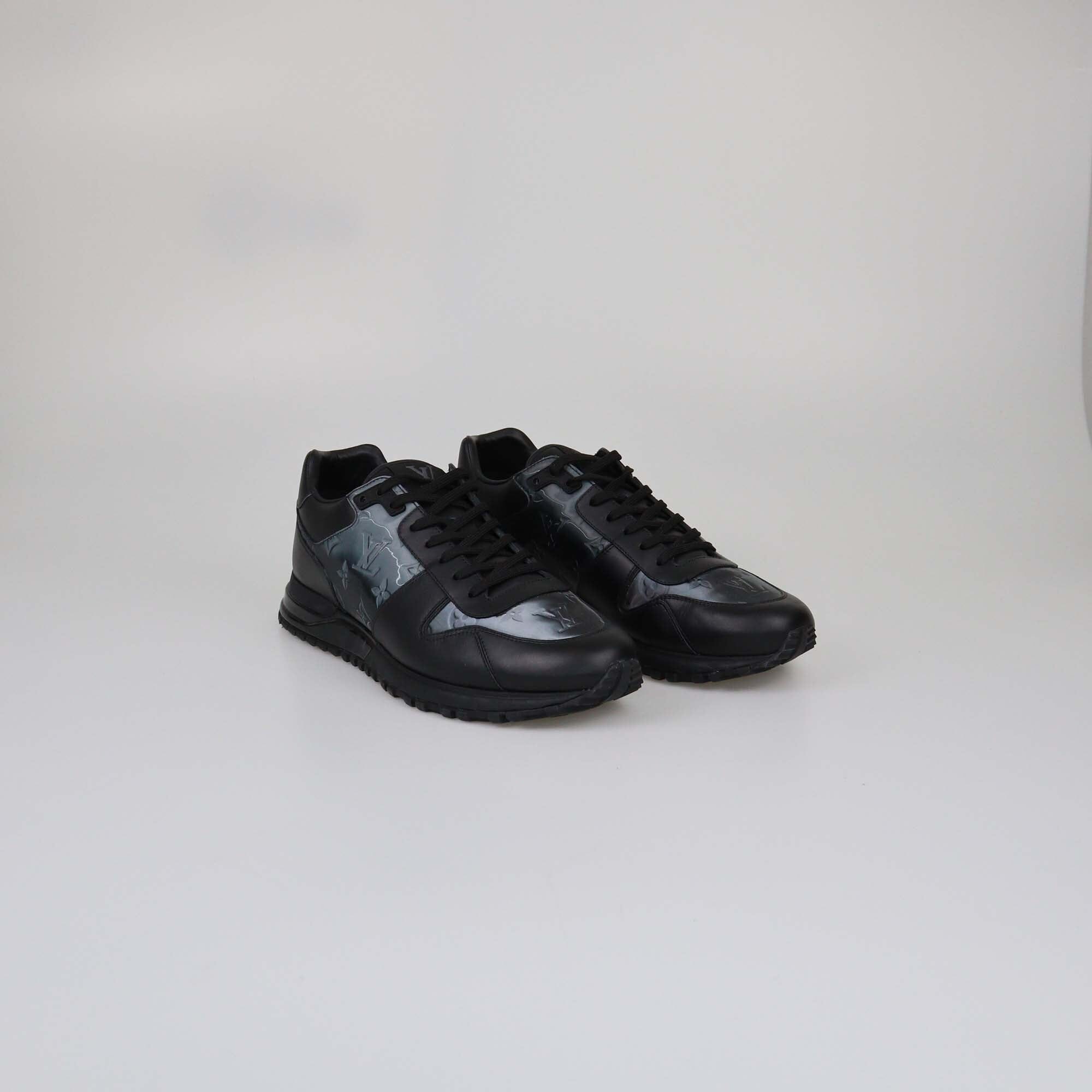 Louis Vuitton Black Monogram Runaway Sneakers Mens Louis Vuitton 