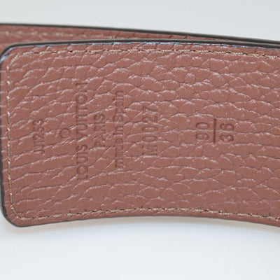 Louis Vuitton Navy Blue/Brown Leather LV Tilt Reversible Belt