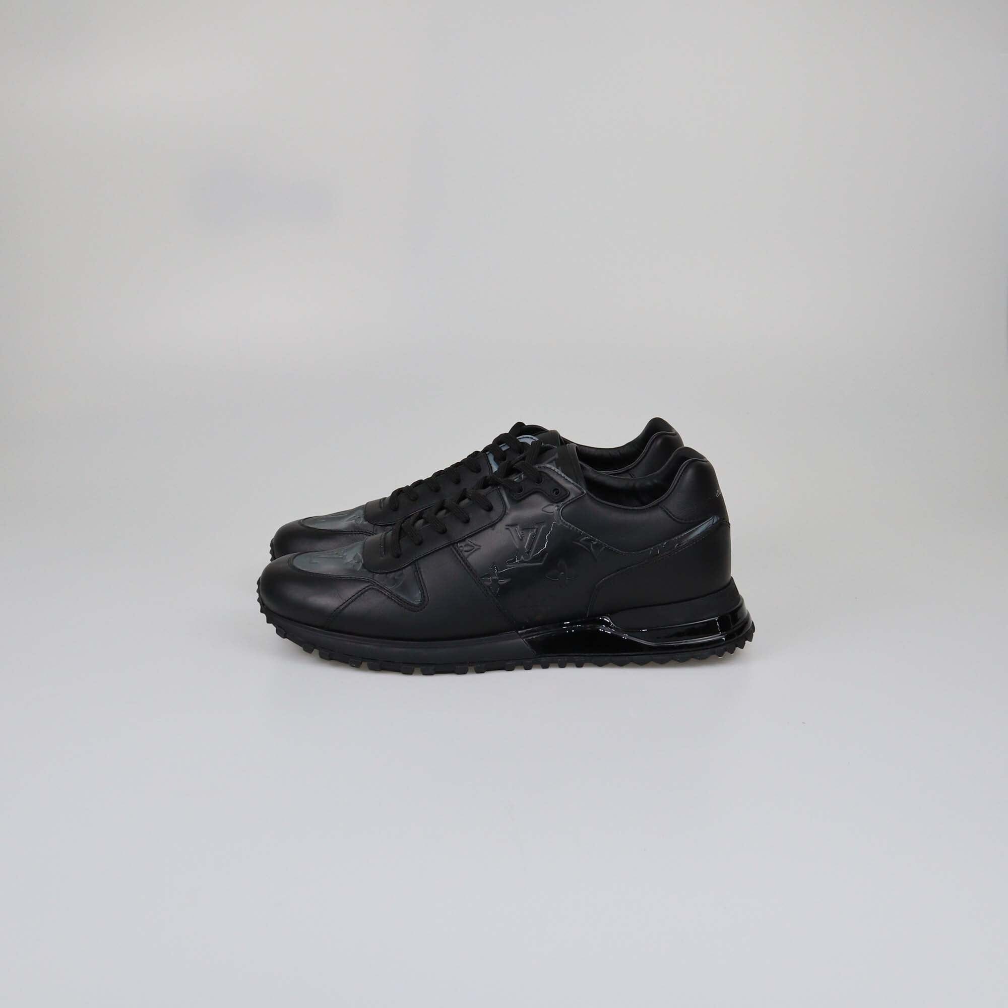 Louis Vuitton Black Monogram Runaway Sneakers Mens Louis Vuitton 