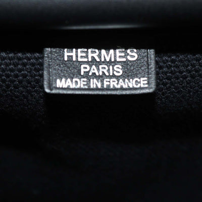 Hermes Black Swift and Goeland Canvas Cargo Birkin 35 Bag