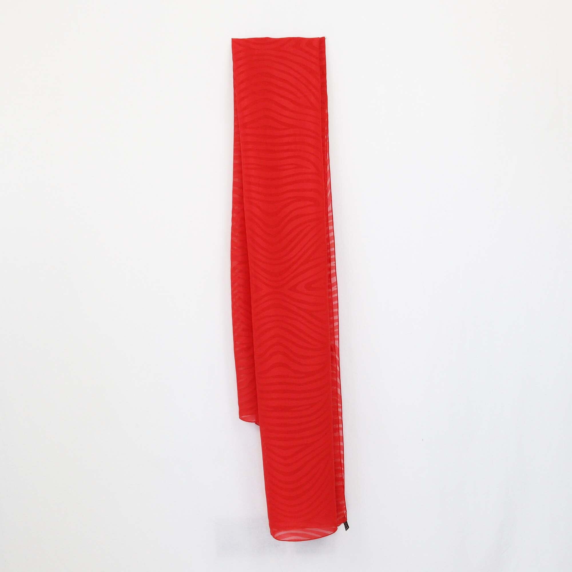 Givenchy Red Zibra Shawl Womens Givenchy 