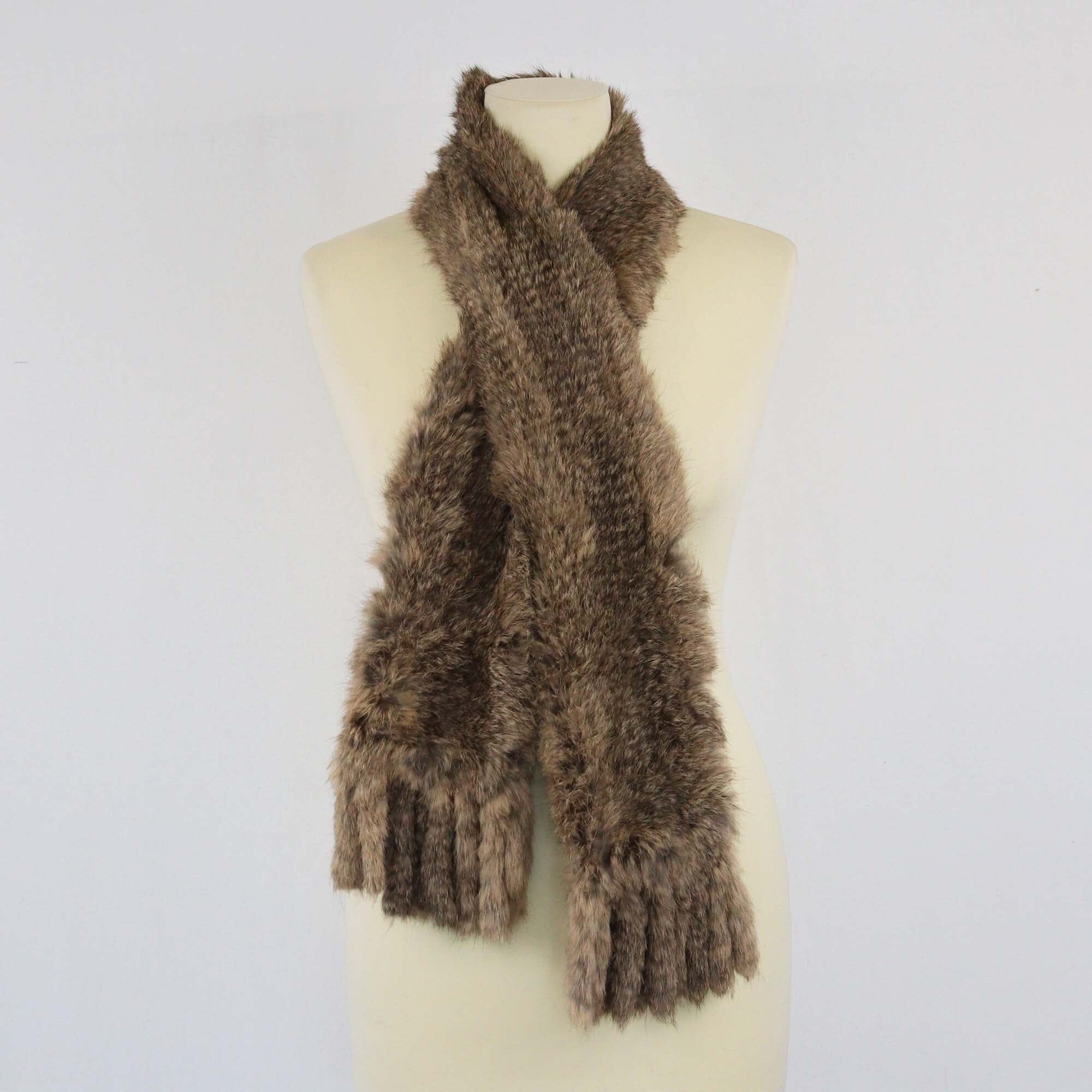 Joseph Light Brown Fur Stole Womens Joseph 