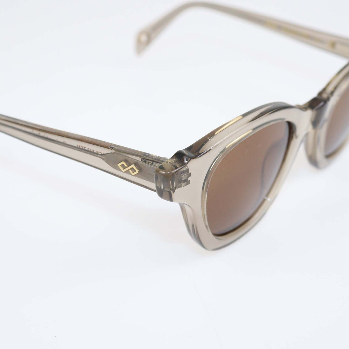 Karen Wazen Light Brown Nova Sunglasses