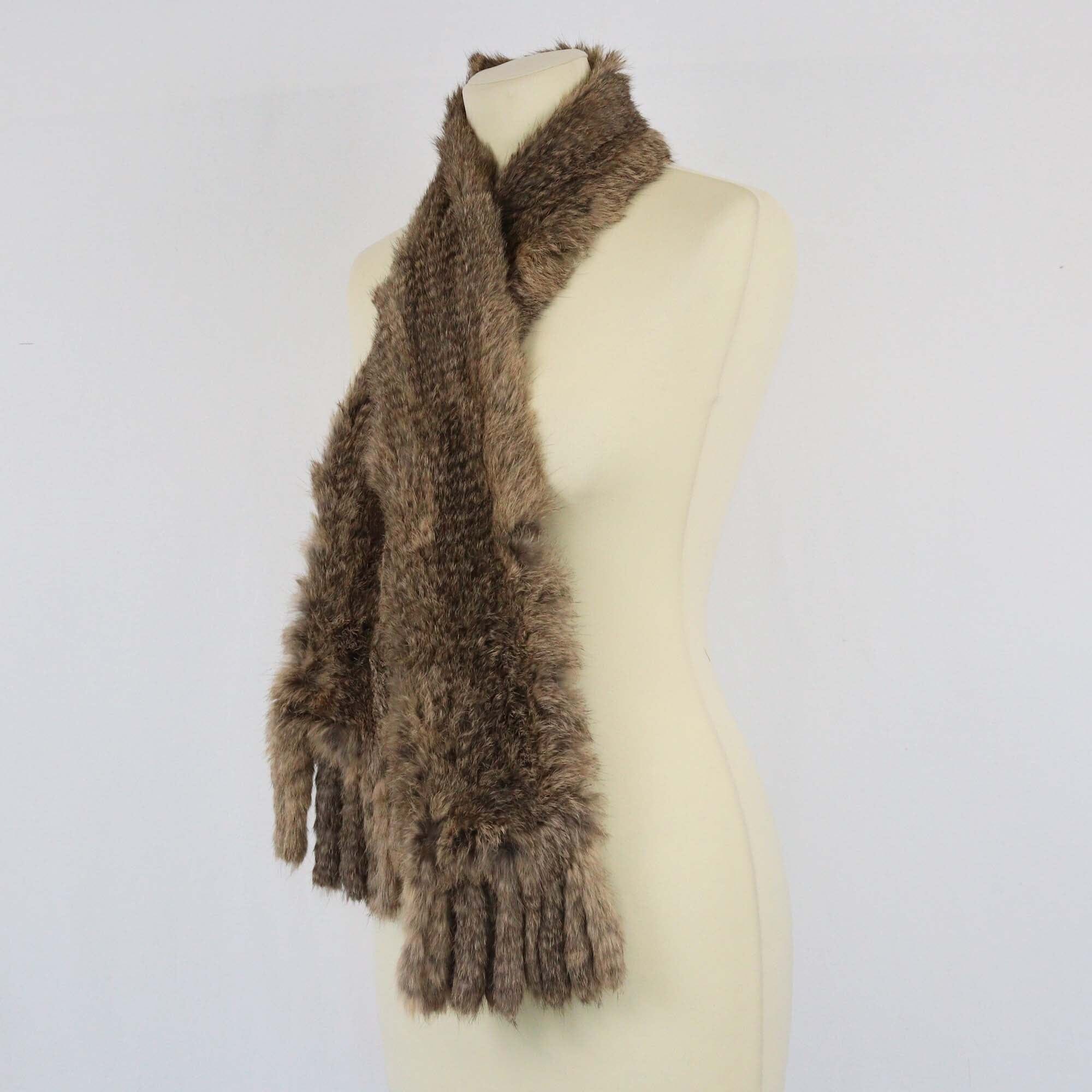 Joseph Light Brown Fur Stole Womens Joseph 