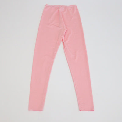 Chanel Pink Polyamide CC Crystals Waist Band Skinny Leggings Womens Chanel 
