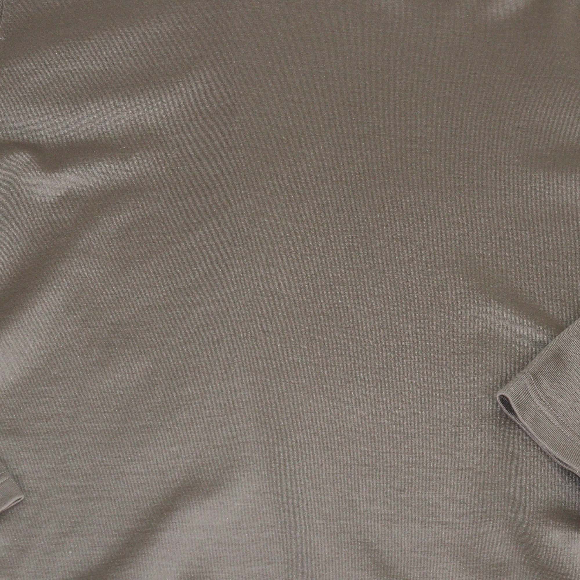 Hermes Dris Etoupe Silk Blend Stretch Crewneck Sweatshirt & Trouser Set