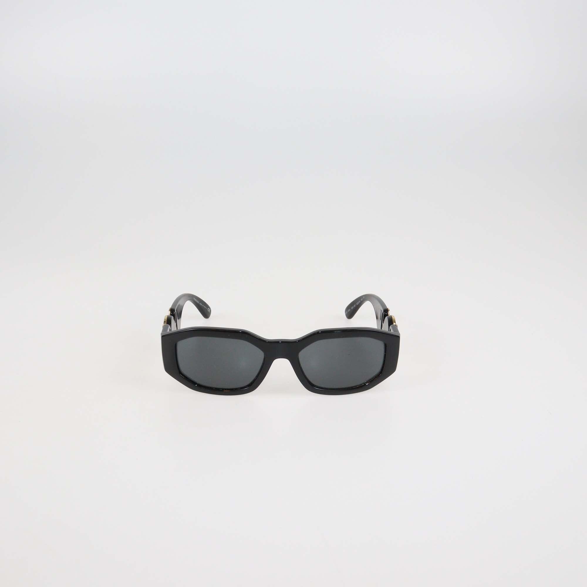 Versace Black Medusa Biggie Sunglasses Womens Versace 