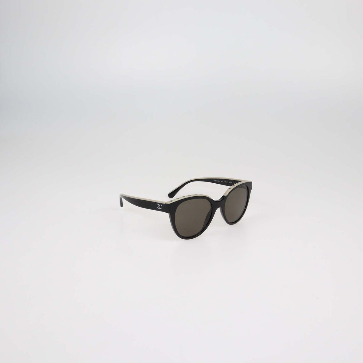 Chanel Black,Beige Butterfly Sunglasses