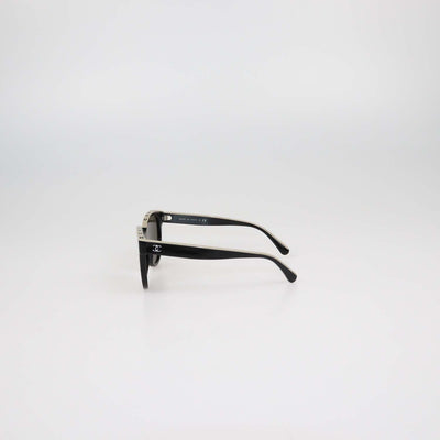 Chanel Black,Beige Butterfly Sunglasses