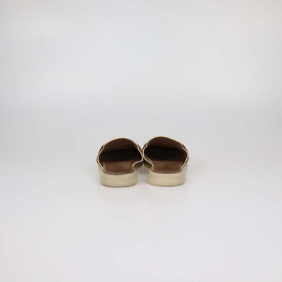 Loro Piana Brown Suede Charms Walk Mules