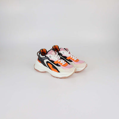 Louis Vuitton Multicolor Mesh and Leather Run 55 Sneakers