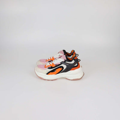 Louis Vuitton Multicolor Mesh and Leather Run 55 Sneakers