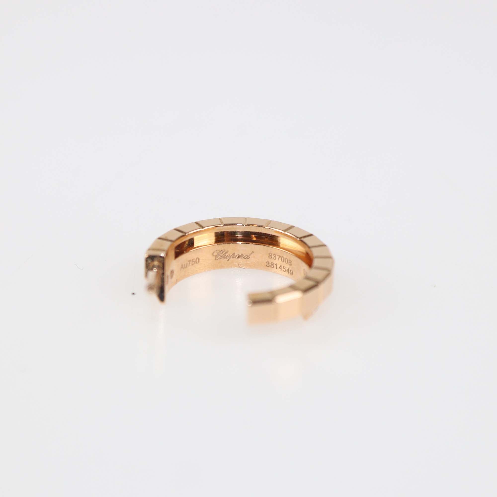 Chopard Ethical 18K Rose Gold Diamond Ice Cube Earrings