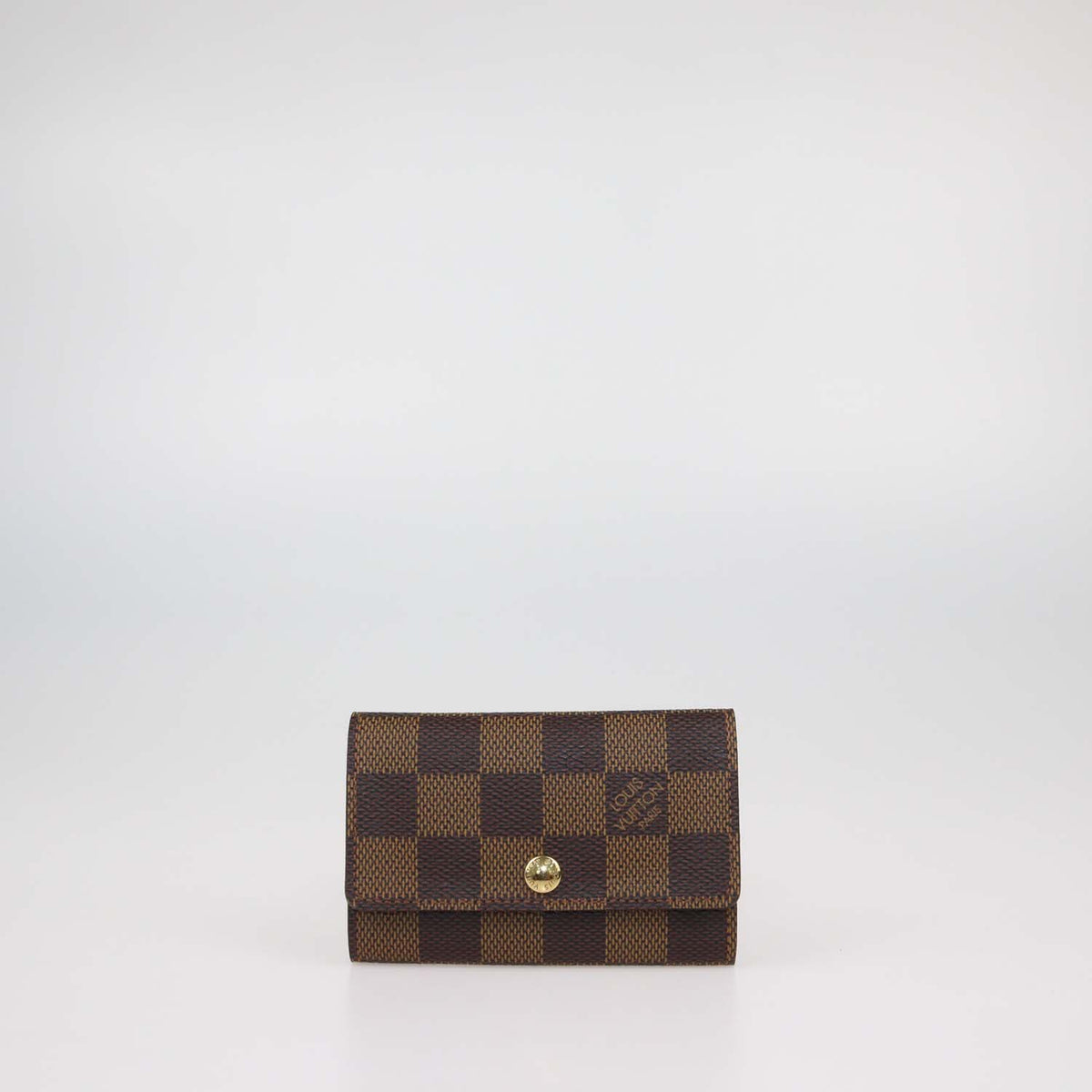 Louis Vuitton Damier Ebene Canvas 6 Key Holder