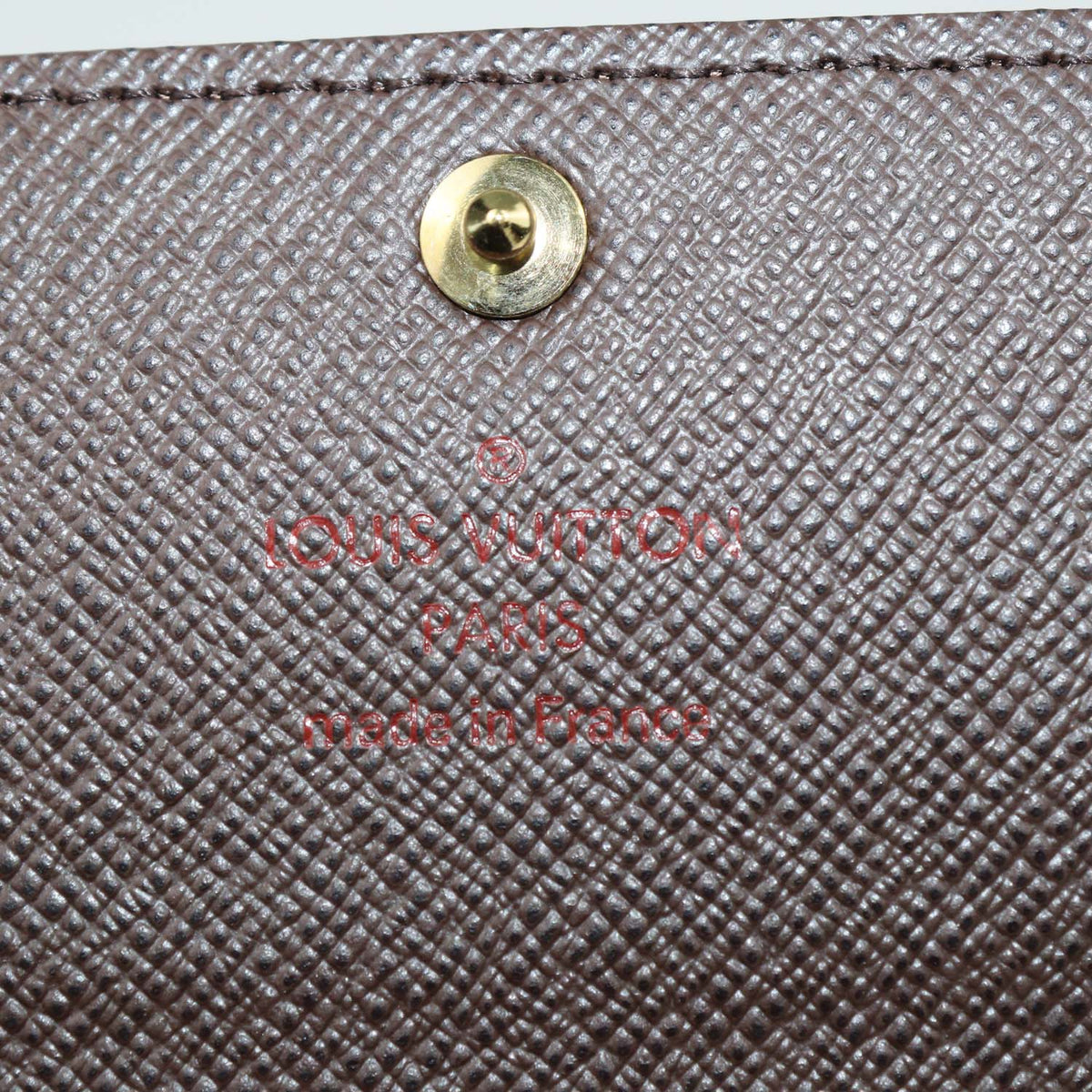 Louis Vuitton Damier Ebene Canvas 6 Key Holder