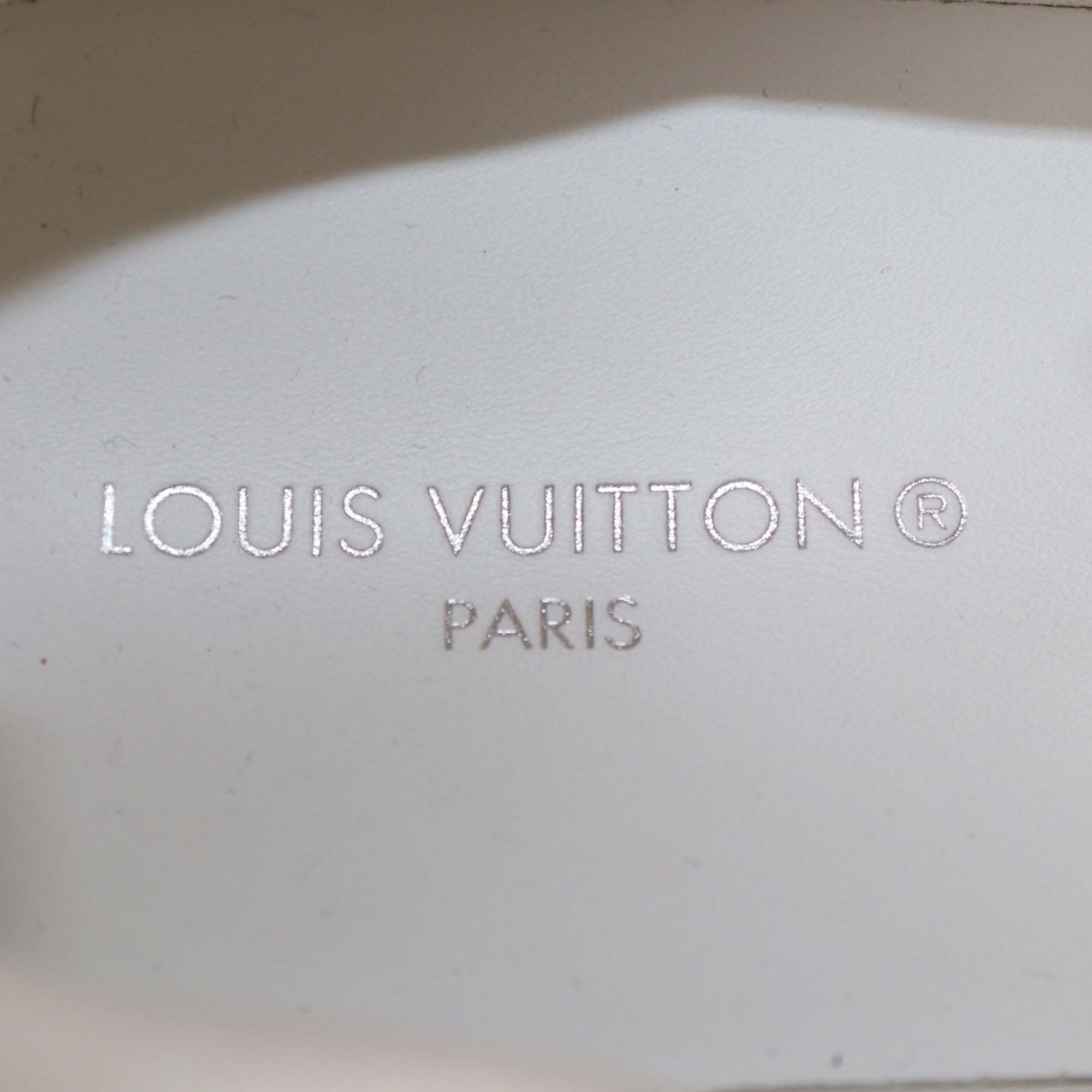 Louis Vuitton Grey/Black Monogram Nylon and Leather Archlight Sneakers