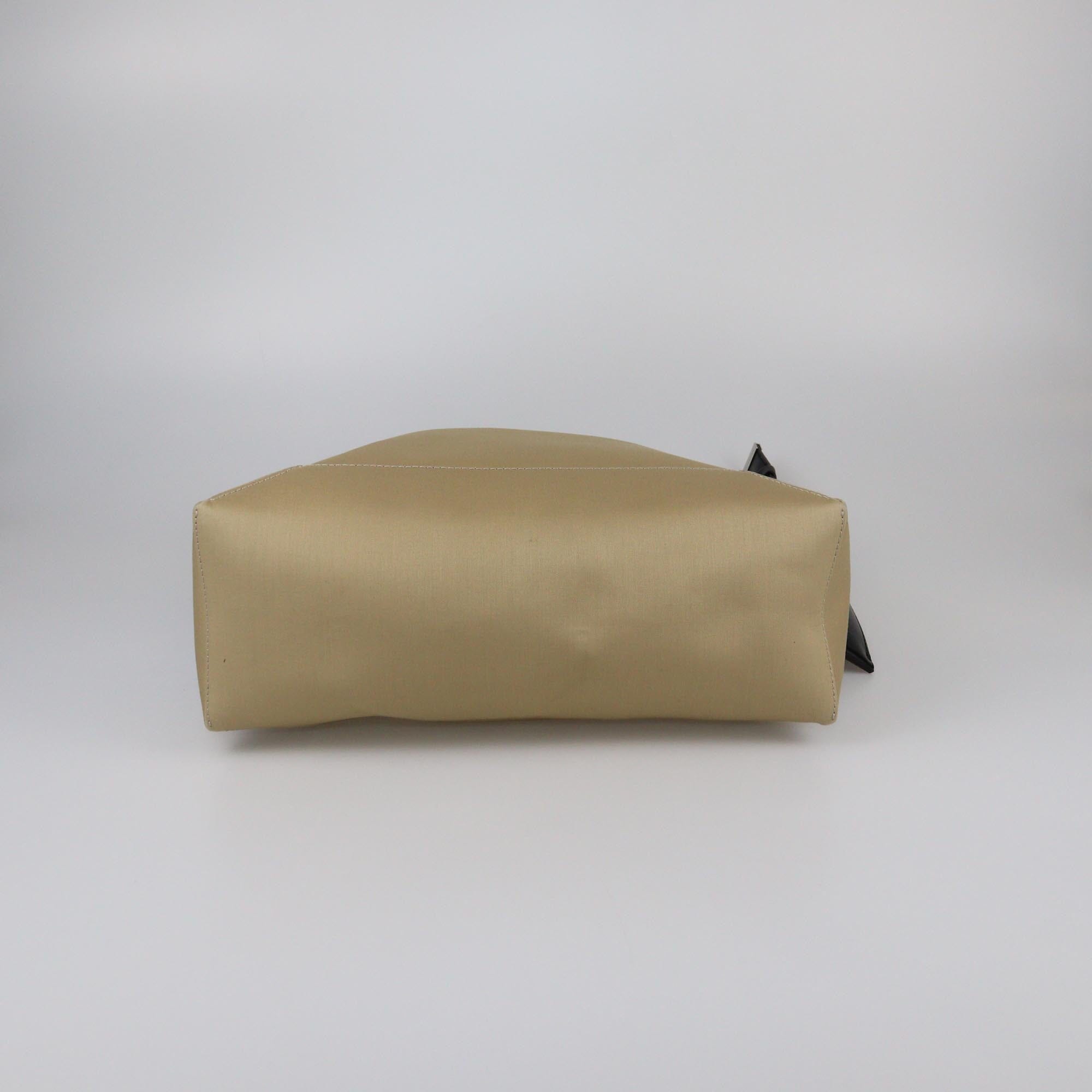 Stella McCartney Beige/Black Mackintosh Hobo Bag Womens Stella McCartney 