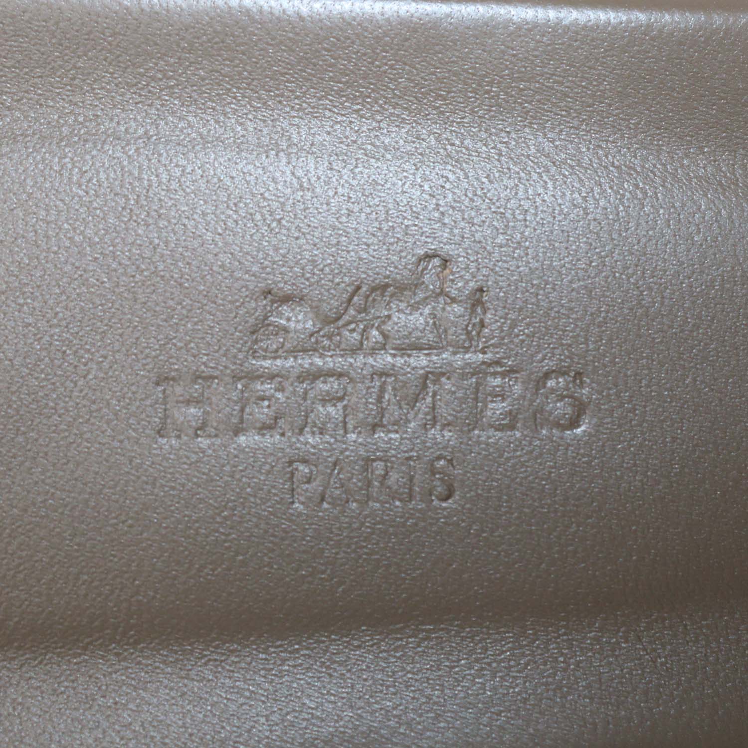Hermes Etoupe Epsom Leather Oran Sandals