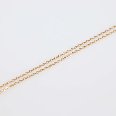 Cartier 18K Three-Tone Gold Trinity Lariat Diamond Necklace