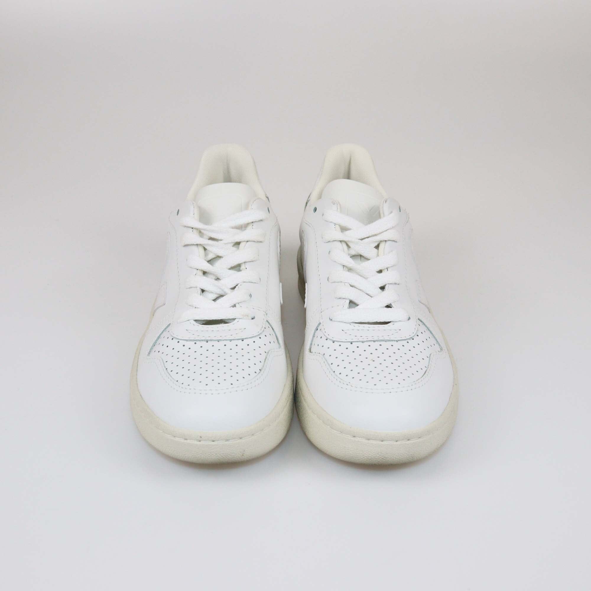 Veja White V 10 Low Top Sneakers Womens Veja 