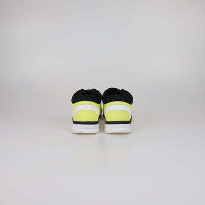Chanel Yellow/White Nylon CC Low Top Sneakers