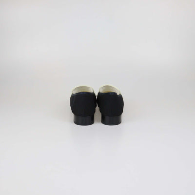 Chanel Tricolor Canvas CC Loafers