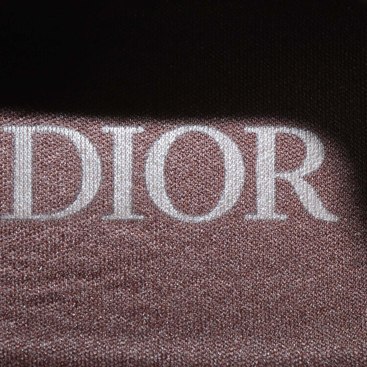 Christian Dior Brown Cannage Knit Fabric and Suede B80 Lounge Sneakers