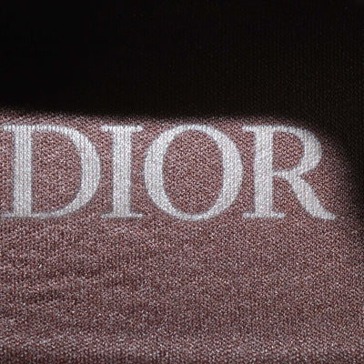 Christian Dior Brown Cannage Knit Fabric and Suede B80 Lounge Sneakers