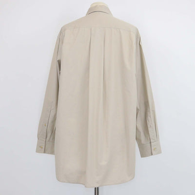 The Row Grey Cotton Long Sleeve Shirt