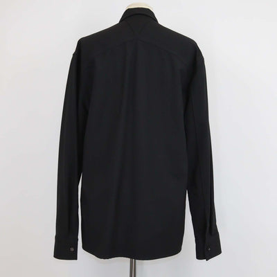 Bottega Veneta Black Wool Long Sleeve Shirt
