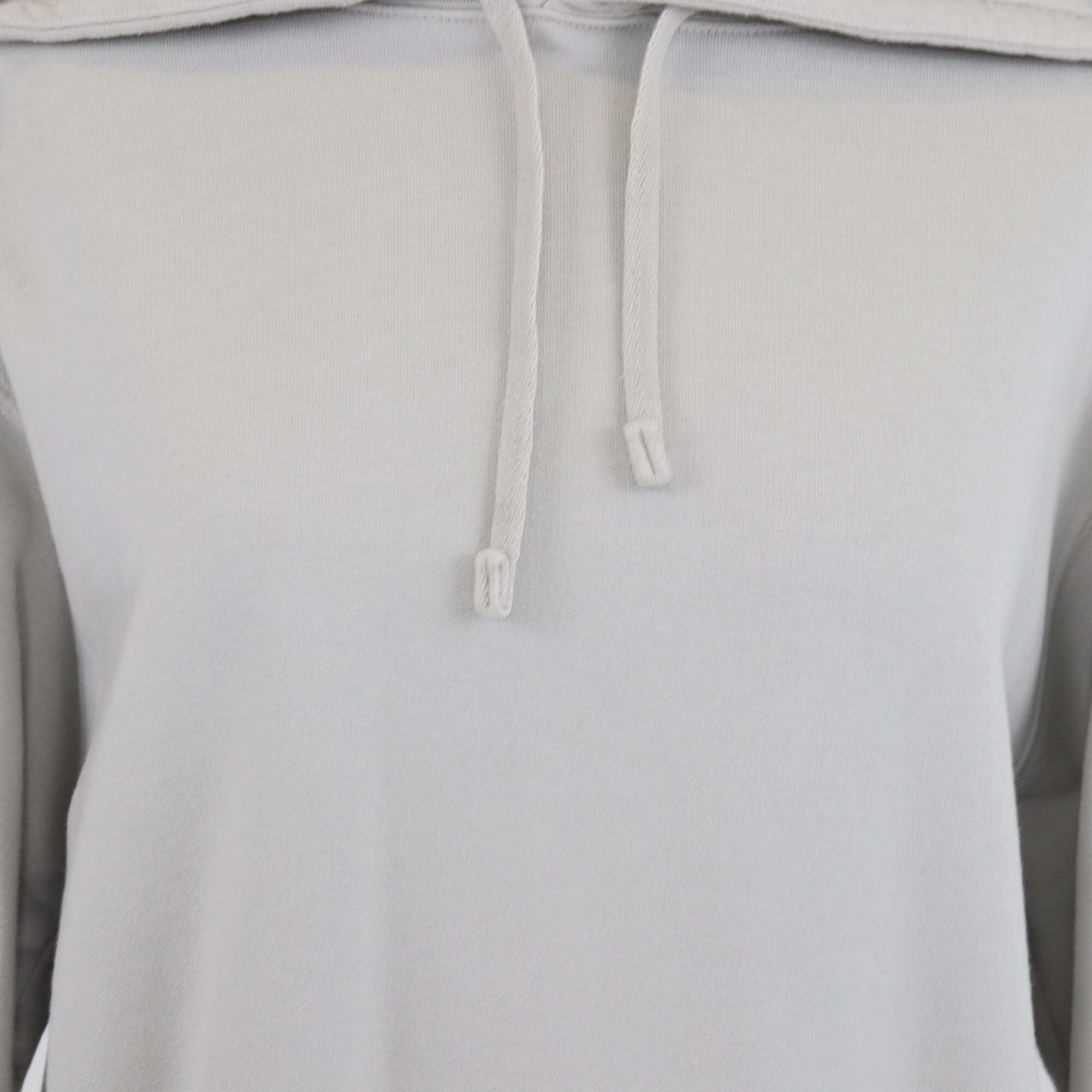 Dior Homme Grey Embroidered Cotton Hoodie Jacket Mens Dior Homme 
