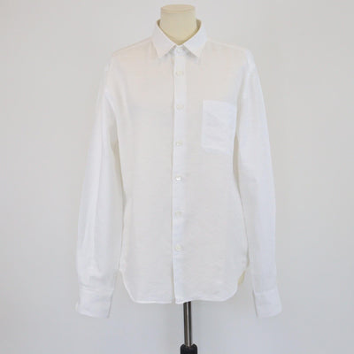 Missoni White Chevron Effect Long Sleeve Polo Shirt Mens Missoni 