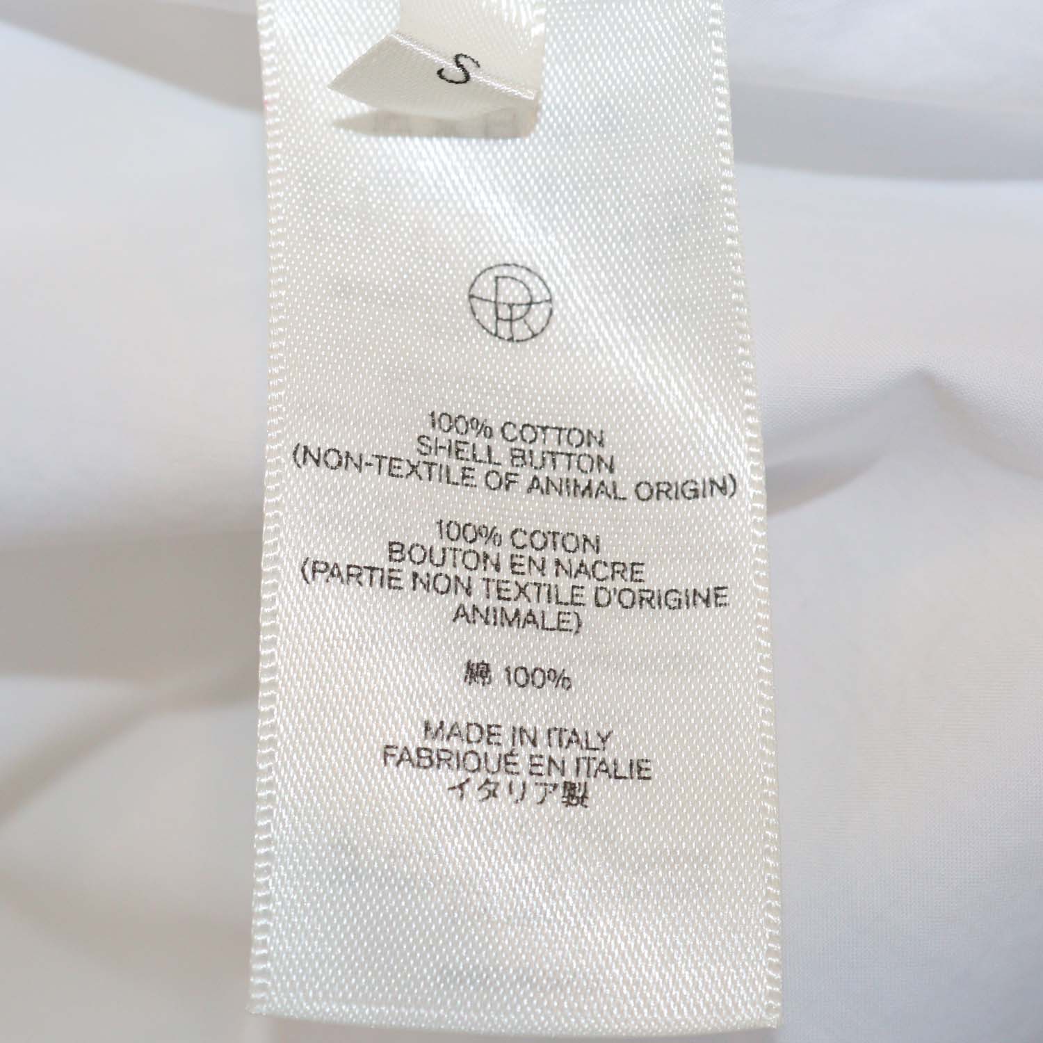 The Row White Cotton Poplin Oversized Long Sleeve Shirt
