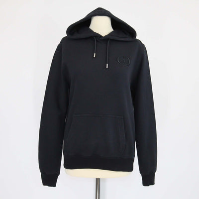 Dior Homme Black CD Embroidered Cotton Hoodie Jacket Mens Dior Homme 