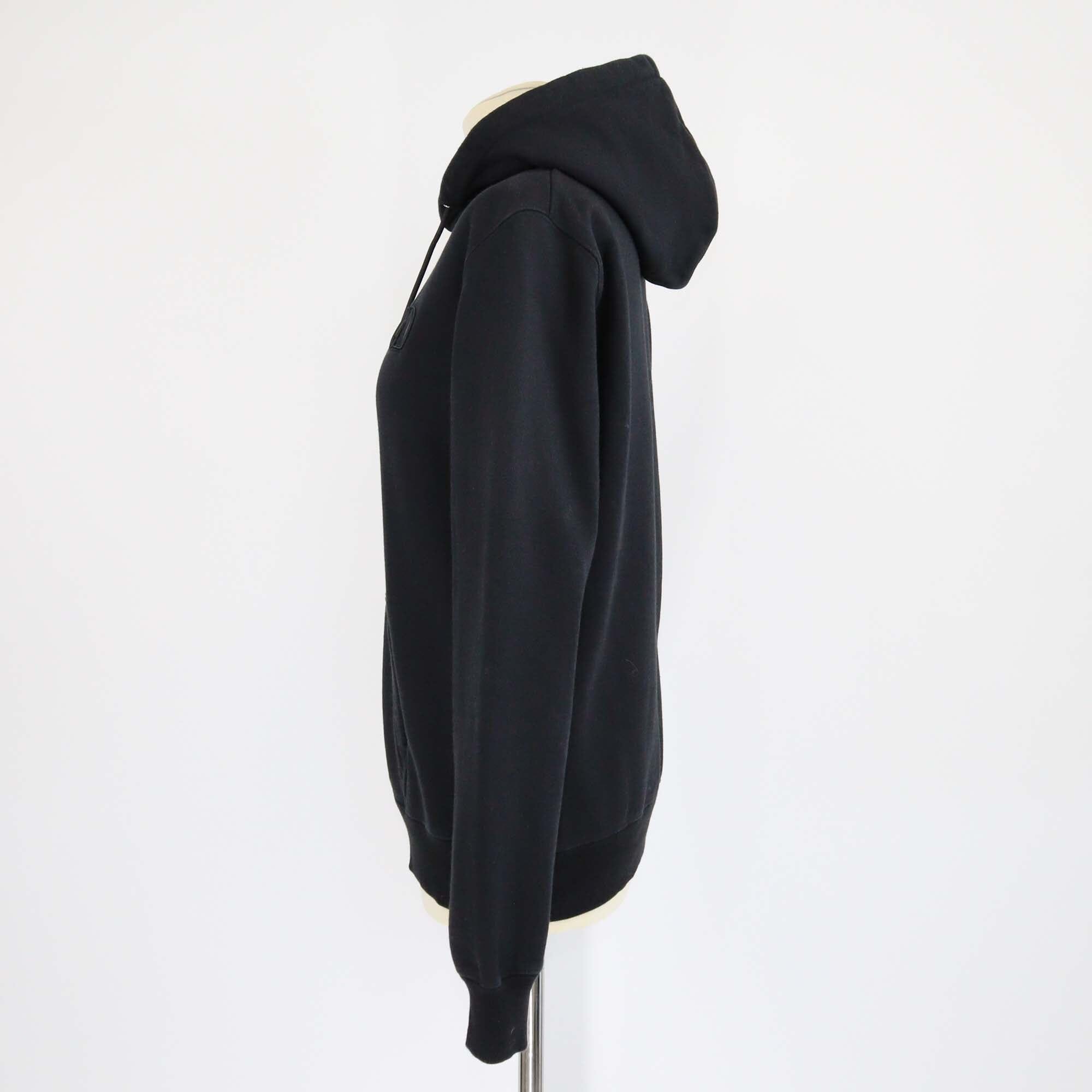 Dior Homme Black CD Embroidered Cotton Hoodie Jacket Mens Dior Homme 